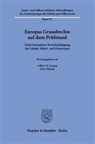 Gilbert H. Gornig, Gilber H Gornig, Gilbert H Gornig, Hilpold, Hilpold, Peter Hilpold - Europas Grundrechte auf dem Prüfstand.