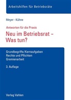 Wolfgang Kühne, Söre Meyer, Sören Meyer - Neu im Betriebsrat - Was tun?
