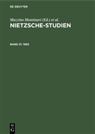Günter Abel, Mazzino Montinari, Wolfgang Müller-Lauter, Werner Stegmaier, Heinz Wenzel - Nietzsche-Studien - Band 21: 1992