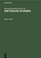 Günter Abel, Mazzino Montinari, Wolfgang Müller-Lauter, Werner Stegmaier, Heinz Wenzel - Nietzsche-Studien - Band 14: 1985