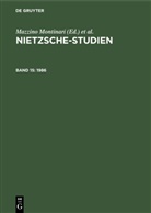 Günter Abel, Mazzino Montinari, Wolfgang Müller-Lauter, Werner Stegmaier, Heinz Wenzel - Nietzsche-Studien - Band 15: 1986
