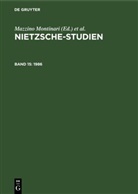 Günter Abel, Mazzino Montinari, Wolfgang Müller-Lauter, Werner Stegmaier, Heinz Wenzel - Nietzsche-Studien - Band 15: 1986