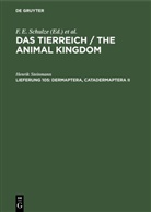 Henrik Steinmann, Deutsche Zoologische Gesellschaft, Maximilian Fischer, K. Heidel, R. Hesse, W. Kükenthal... - Das Tierreich / The Animal Kingdom - Lieferung 105: Dermaptera, Catadermaptera II