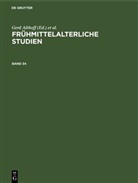 Gerd Althoff, Hagen Keller, Christel Meier - Frühmittelalterliche Studien - Band 34: Frühmittelalterliche Studien. Band 34