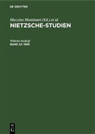 Günter Abel, Mazzino Montinari, Wolfgang Müller-Lauter, Werner Stegmaier, Heinz Wenzel - Nietzsche-Studien - Band 22: 1993