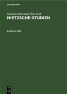 Günter Abel, Mazzino Montinari, Wolfgang Müller-Lauter, Werner Stegmaier, Heinz Wenzel - Nietzsche-Studien - Band 25: 1996