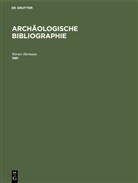 Werner Hermann - Archäologische Bibliographie: 1981