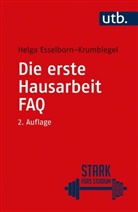 Helga Esselborn-Krumbiegel, Helga (Dr.) Esselborn-Krumbiegel - Die erste Hausarbeit - FAQ