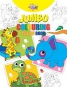 Priyanka Verma - Jumbo Colouring Yellow Book for 4 to 8 years old Kids | Best Gift to Children for Drawing, Coloring and Painting