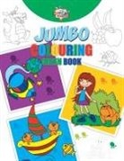Priyanka Verma - Jumbo Colouring Green Book for 4 to 8 years old Kids | Best Gift to Children for Drawing, Coloring and Painting