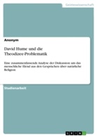 Anonym, Anonymous - David Hume und die Theodizee-Problematik