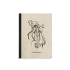 Mentgen Anna, Matabooks - Steifbroschur Dahara A6 "Octopus"