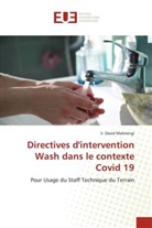 Ir David Malimingi, Ir. David Malimingi - Directives d'intervention Wash dans le contexte Covid 19