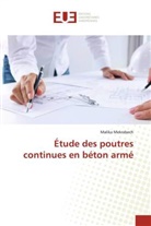 Malika Mekrabech - Étude des poutres continues en béton armé