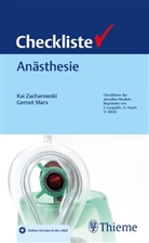 Marx, Marx, Gernot Marx, Ka Zacharowski, Kai Zacharowski - Checkliste Anästhesie