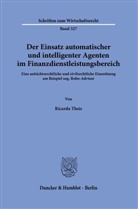 Ricarda Theis - Der Einsatz automatischer und intelligenter Agenten im Finanzdienstleistungsbereich.