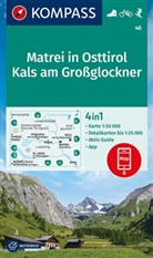 KOMPASS-Karte GmbH, KOMPASS-Karten GmbH, KOMPASS-Karten GmbH - KOMPASS Wanderkarte 46 Matrei in Osttirol, Kals am Großglockner 1:50.000