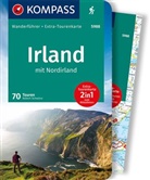 Robert Schwänz - KOMPASS Wanderführer Irland mit Nordirland, 70 Touren mit Extra-Tourenkarte