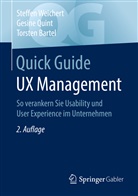 Torsten Bartel, Gesin Quint, Gesine Quint, Steffe Weichert, Steffen Weichert - Quick Guide UX Management