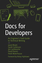 Jare Bhatti, Jared Bhatti, Sarah Corleissen, Zachary Sara Corleissen, Zachary Sarah Corleissen, Lambourne... - Docs for Developers