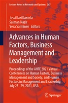 Jussi Ilari Kantola, Salma Nazir, Salman Nazir, Vesa Salminen - Advances in Human Factors, Business Management and Leadership