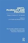 J. M. Vernon Porter, J. M. Porter, Richard Vernon, Vernon Richard - Unity, Plurality and Politics