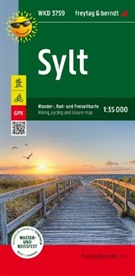 freytag &amp; berndt, freytag &amp; berndt - Sylt, Wander-, Rad- und Freizeitkarte 1:35.000, freytag & berndt, WKD 3759