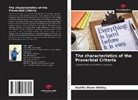 Vanilla Diane Dimisy - The characteristics of the Proverbial Criteria