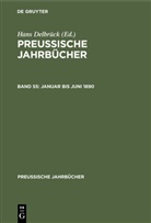 Hans Delbrück - Januar bis Juni 1890