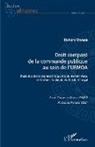 Bakaré Dramé - Droit comparé de la commande publique au sein de l'UEMOA