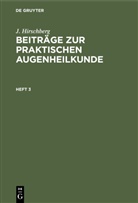 J. Hirschberg - J. Hirschberg: Beiträge zur praktischen Augenheilkunde - Heft 3: J. Hirschberg: Beiträge zur praktischen Augenheilkunde. Heft 3