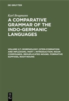 Karl Brugmann - Karl Brugmann: A Comparative Grammar of the Indo-Germanic Languages - Volume II/1: Morphology (Stem-Formation and Inflexion). Part I. Introduction. Noun Compounds. Reduplicated Nouns. Formative Suffixes, Root-Nouns