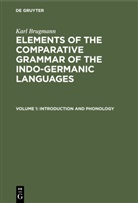 Karl Brugmann - Karl Brugmann: Elements of the Comparative Grammar of the Indo-Germanic Languages - Volume 1: Introduction and Phonology