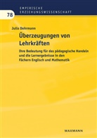 Julia Dohrmann - Überzeugungen von Lehrkräften