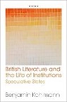 Benjamin Kohlmann, Benjamin (Professor Kohlmann, Kohlmann Benjamin - British Literature and the Life of Institutions