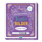 Trötsch Verlag GmbH &amp; Co.KG - Trötsch Wunderschöne Fensterbilder mit Kreidemarker Mappe mit Vorlagen und Kreidemarker Lustige Tiere