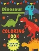 Adil Daisy - Dinosaur Coloring Book for Kids Age 4-8