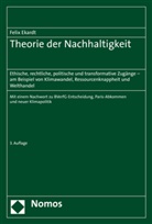 Felix Ekardt - Theorie der Nachhaltigkeit