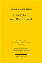 Antonia Sommerfeld - AGB-Reform und Rechtsflucht