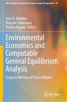 Yoshiro Higano, John R. Madden, Hiroyuk Shibusawa, Hiroyuki Shibusawa - Environmental Economics and Computable General Equilibrium Analysis