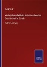 Rudolf Wolf - Vierteljahrsschrift der Naturforschenden Gesellschaft in Zürich