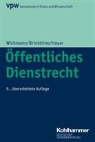 Ralf Brinktrine, Anna Fra Hauer, Anna Franziska Hauer, Valerie Merz, Hanna Stengel, Maximilian Weinrich... - Öffentliches Dienstrecht