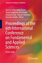 Mohd Fadhlullah Abd Shukur, Samsul Ariffin Abdul Karim, Fai Kait Chong, Moh Fadhlullah Abd Shukur, Mohd Fadhlullah Abd Shukur, Chong Fai Kait... - Proceedings of the 6th International Conference on Fundamental and Applied Sciences