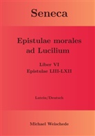 Michael Weischede - Seneca - Epistulae morales ad Lucilium - Liber VI Epistulae LIII-LXII