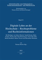 Thoma Hoeren, Thomas Hoeren - Digitale Lehre an der Hochschule - Rechtsprobleme und Rechtsinformationen