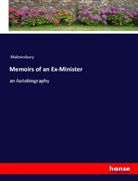 Malmesbury - Memoirs of an Ex-Minister
