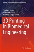 Chande Prakash, Chander Prakash, Rupinder Singh, Sunpreet Singh - 3D Printing in Biomedical Engineering