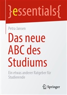 Petra Jansen - Das neue ABC des Studiums