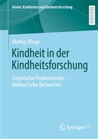 Markus Kluge - Kindheit in der Kindheitsforschung