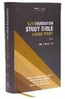 Thomas Nelson, Thomas Nelson - Kjv, Foundation Study Bible, Large Print, Hardcover, Red Letter,